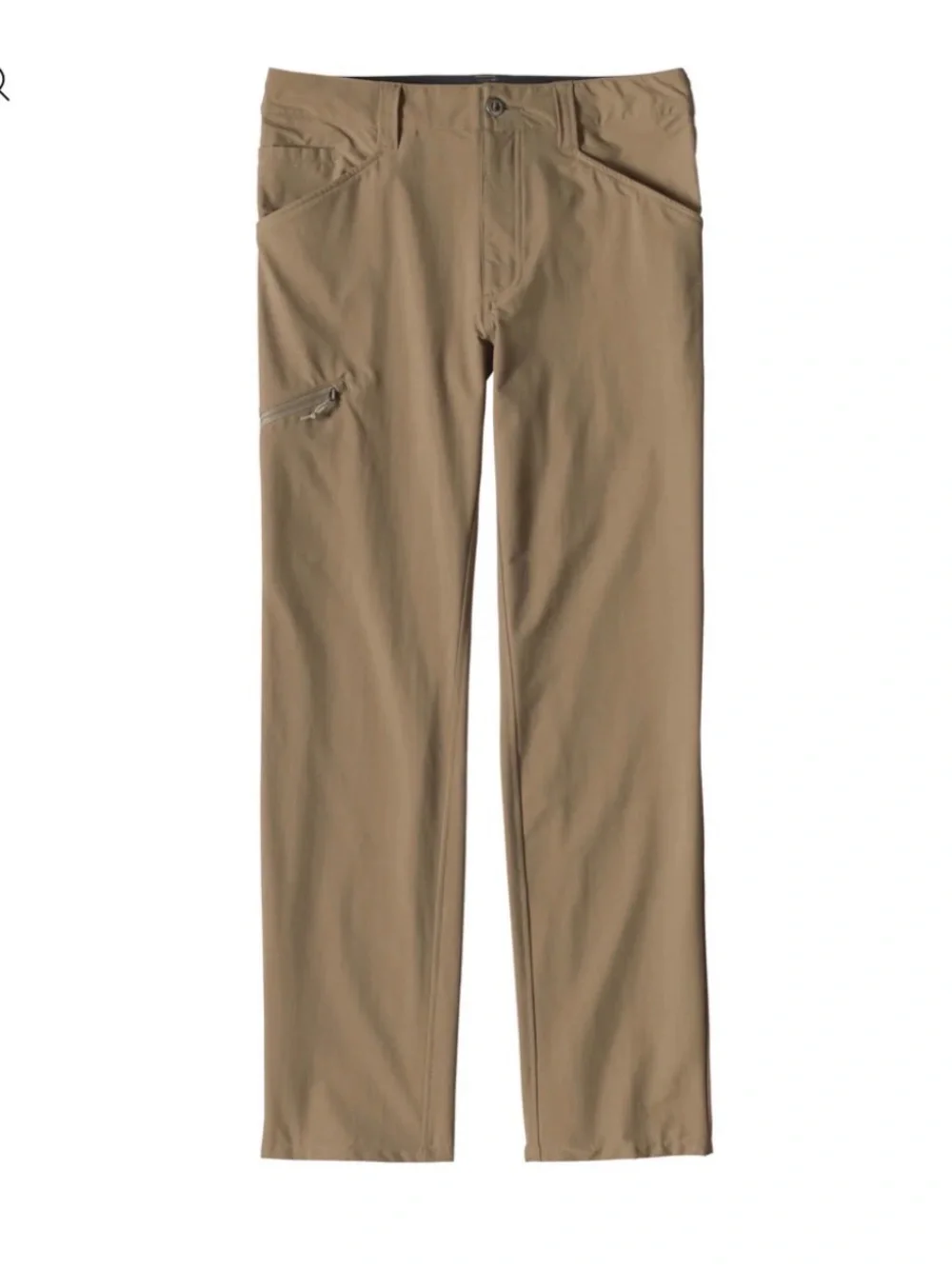 Patagonia Quandary Pants Mens Sz 31  Inseam 30  Khaki Tan 6 Pocket Lightweight